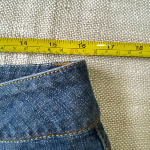 Coldwater Creek Womens Denim Cuffed Casual Vacation Capris-Sz-12 - Picture 12 of 16